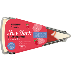 "CHEESEBERRY" чизкейк New York с клубникой 